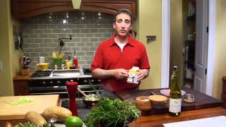 Making A Leek Cream SauceChef Keith Snow [upl. by Notsae]