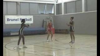 Quintic Netball  Game skills defending  Intercepting [upl. by Levitan]