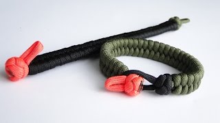 How to Make a Quick Deploy Fishtail Paracord BraceletSurvival Plus by CbyS Paracord and More [upl. by Enialahs454]