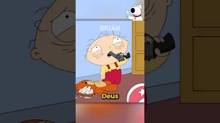 BRIAN FAZ PEGADINHAS COM STEWIE shorts [upl. by Adnauqaj]