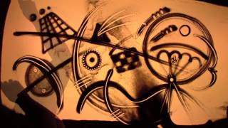 Omaggio a Kandinsky  Sand animation di Paola Saracini [upl. by Alison493]