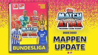 MAPPENUPDATE 1  TOPPS Bundesliga Match Attax 202223 Cards [upl. by Magavern]