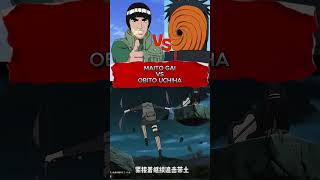 MAITO GAI VS OBITO UCHIHA anime naruto narutoshippuden maitogai obito [upl. by Aneehsor578]