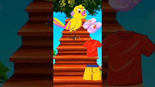 कलर की जादू  Hindi Cartoon Tuntuni Cartoon  Bhuiya Cartoon  Pakshi Cartoon  Cartoon shorts [upl. by Llezo]