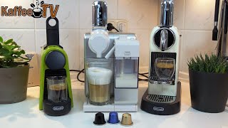 Welche NESPRESSOMaschine passt zu mir VERGLEICH von 3 Kapselmaschinen in 3 Preisklassen 60250€ [upl. by Karla]