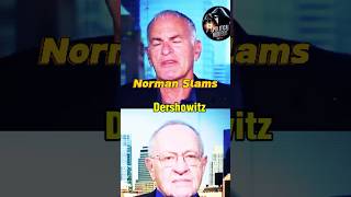 Norman Finkelstein Confronts Alan Dershowitz on Gaza’s Blockade palestine israel usa uk [upl. by Eatnad]