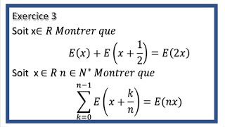 TD N°1 analyse 1 exercice 3 et 2 S1 faculté de rabat SMPC SMIA ENSA ens mipc ensam [upl. by Peace]