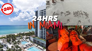 BAECATION VLOG 24 HOURS IN MIAMI WITH MY GIRLFRIEND [upl. by Eniledgam]