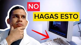 4 Cosas que DIFICULTAN una ECOGRAFÍA ABDOMINAL [upl. by Dee]