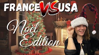 NOËL AUX ETATS UNIS VS NOËL EN FRANCE  Différentes Traditions Secret Santa Décorations et Sapins [upl. by Lavina]