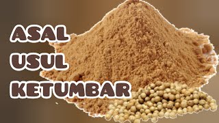 ASAL USUL KETUMBAR  ORIGIN OF CORIANDER [upl. by Jezabelle152]