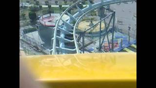 Roller Coaster at Sha3b leisure park Kuwait [upl. by Irrehs]