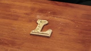 How to Decorate Wooden Letters With Scrapbook Paper  Craft amp Decoration Tips [upl. by Simeon551]