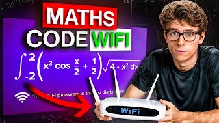 Trouver le Mot de Passe WIFI grâce aux MATHS  vraiment fou [upl. by Luigino]