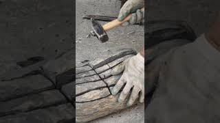 STONE MILLIONS OF YEARS IN THE EARTH diycrafts stonecraft stones diy handmade diystone [upl. by Ennyl]