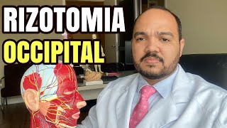 RIZOTOMIA PARA Neuralgia occipital  TRATAMENTO DA DOR NA NUCA [upl. by Alda364]