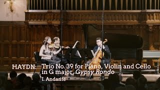 Haydn Trio No 39 quotGypsy Rondoquot Mvt I  ChamberFest Cleveland 2014 [upl. by Pammi41]