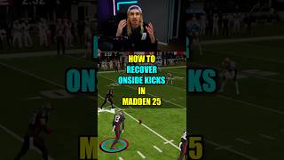 Best Way To RECOVER Onside Kicks In Madden 25 [upl. by Eibbil501]