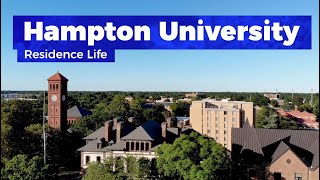 Hampton University Residence Life  Freshman Residence Halls [upl. by Gintz]