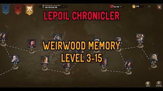 GOTWIC  WEIRWOOD MEMORY LEVEL 315 [upl. by Rednazxela654]