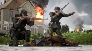 Post Scriptum Hotel Wolfheze Defense  4K [upl. by Cirtemed698]