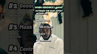 When a Kendrick Lamar Feature Outraps the Main Artist kendricklamar [upl. by Pembrook]