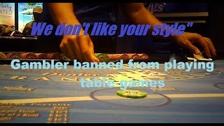 Gambler Backed Off for quotBad Stylequot Blackjack AP [upl. by Brieta]