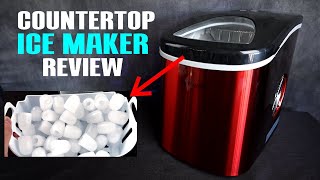 Countertop Ice Maker Ice in 8 Minutes [upl. by Dowd]