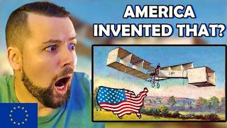 European Reacts to Top 10 American Inventions That Changed the World [upl. by Nivel]