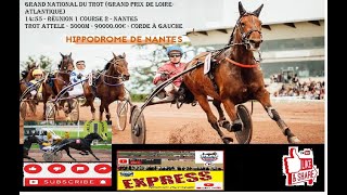 Pronostic Quinté GRAND NATIONAL DU TROT 1455 R1C2  NANTES 3000m 90000€ khalidpronostic [upl. by Neahs]