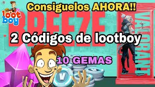 2 Nuevos códigos de lootboy para canjear diamantes y monedas [upl. by Randolph]