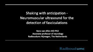 Muscle ultrasound for fasciculations fibrillations and other muscle movements 2022 [upl. by Aeikan]