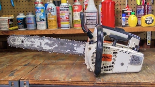 STIHL 020 CHAINSAW [upl. by Jemie]