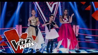 Angie Nataly y Maite cantan en las Súper Batallas  La Voz Kids Colombia 2019 [upl. by Arabele388]