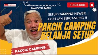 Pakcik Camping di Janda Baik I Payung Camp Gathering 2024 I Setup Khemah Pakcik Hiasan Dalaman Tent [upl. by Daile]