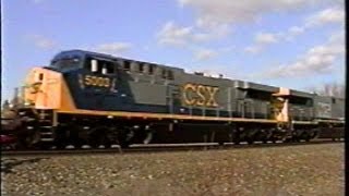 CSX in Upstate NY 2000  Part 5 [upl. by Sarad]