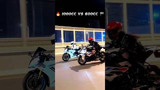 1000cc VS 600cc Bike 🙆😱🔥 s1000rr qjmotor heavybike streetrider [upl. by Delanie283]