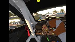 Varjo Aero Eye Tracking test 2  iRacing Porsche 911 GT3 [upl. by Shara]