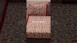 HAND BLOCK BEDSHEETfashion handblockprintedonlineshoppingviralvideo shortsviral family fabric [upl. by Saul]