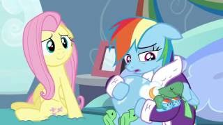 My Little Pony Rainbow Dash Cries Full Scene Tanks For The Memories HD [upl. by Richel]