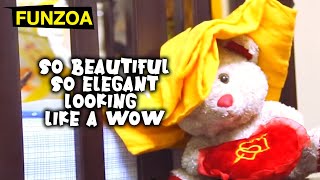 So Beautiful So Elegant Looking Like a Wow  Funzoa Mimi Teddy Funny Meme Song  Cute ladies song [upl. by Nivek]