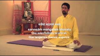 Maha Mrityun Jaya Mantra Tryambakam Mantra subtitulado en español [upl. by Knowle]