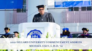 Dillard University 2021 Commencement Address  Michael Ealy [upl. by Nedgo]