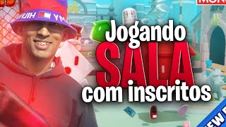 🟢DESTRUIRAO OS TORNEIO VEM QUE TEM SALINHA  STUMBLE GUYS AO VIVO ‹ BobJow › 30k [upl. by Oflodur920]