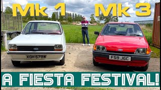 Ford Fiesta mk1 and mk3 COMPARISON and REVIEW [upl. by Annekahs331]