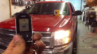 20072013 Chevy Silverado viper 5706v remote start alarm [upl. by Rebba]