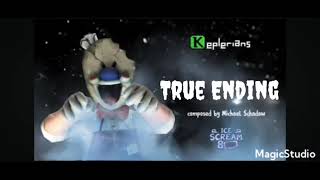 Ice Scream 8 20 Update Soundtrack  True Ending [upl. by Nedah]