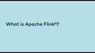 Intro What is Apache Flink [upl. by Matronna]