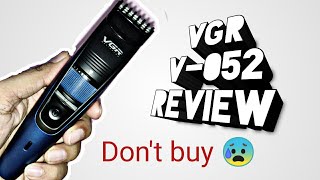 VGR V052 trimmer  Review  Dont buy 😭 [upl. by Nilok]