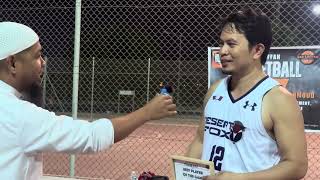 Best Player of the Game From Team Dessert Fox Antonio Tinampay [upl. by Eocsor]